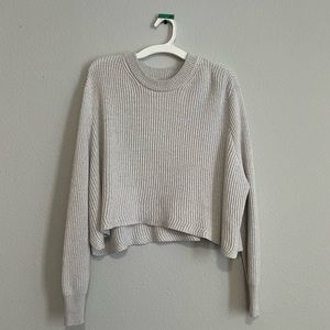 Cotton on basic white sweater